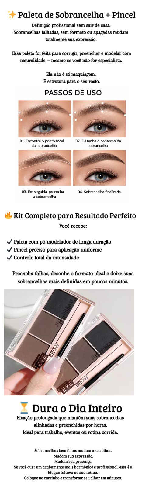 Paleta de Sobrancelha